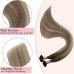 Extensii cheratina DeLuxe Balayage #9/ Light Grey